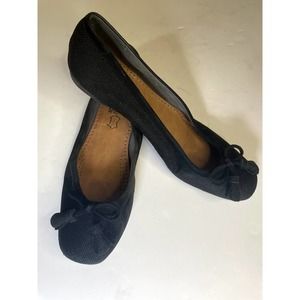 STUART WEITZMAN, Blk, Tulip Bow Ballet Flat 8